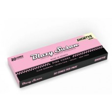 Blazy Susan Pink Pre Rolled Cones Shortys 53mm 12pk 20ct